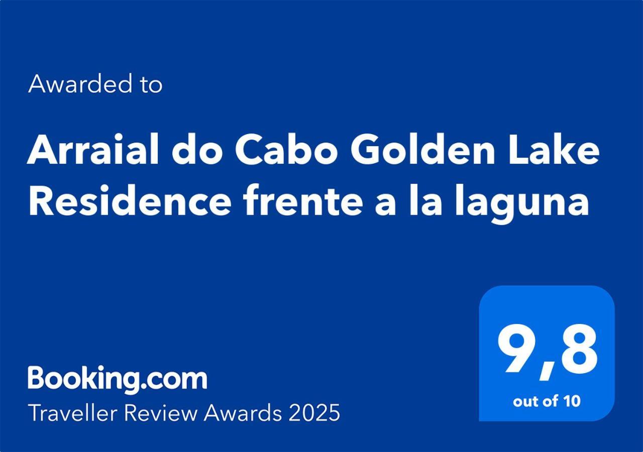 Arraial Do Cabo Golden Lake Residence Frente A La Laguna ภายนอก รูปภาพ